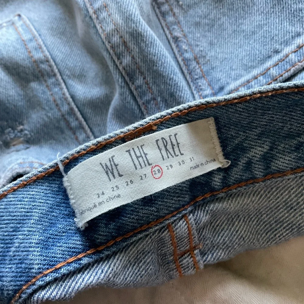 🆕Free People x‎ We The Free Relaxed & Destroyed Skirt